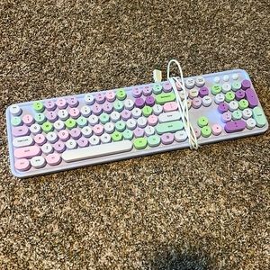 Colorful Wired Keyboard (Brand new!)